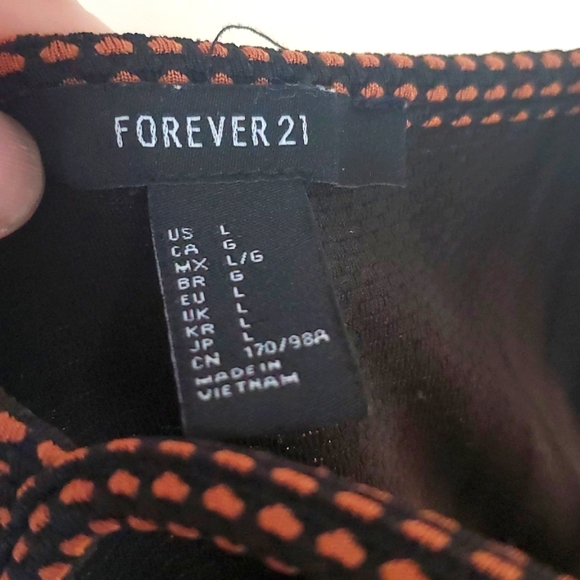 Forever 21 Dress size L Very good condition Stretch - Picture 16 of 17